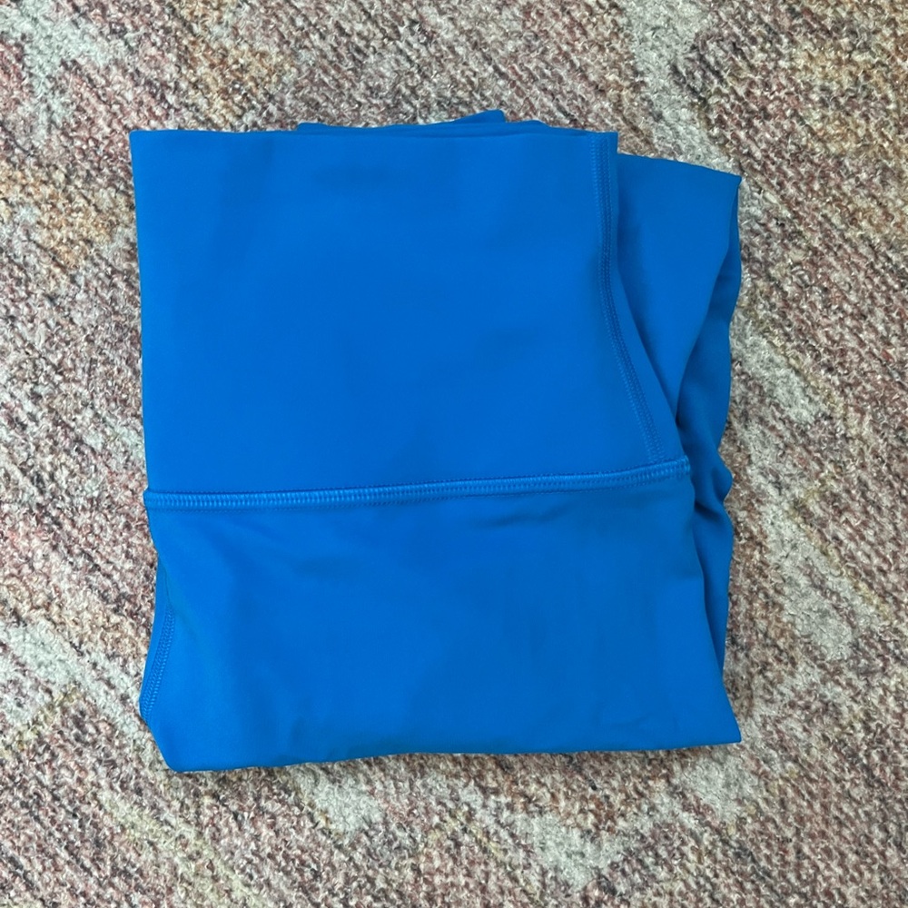 lululemon poolside blue aligns